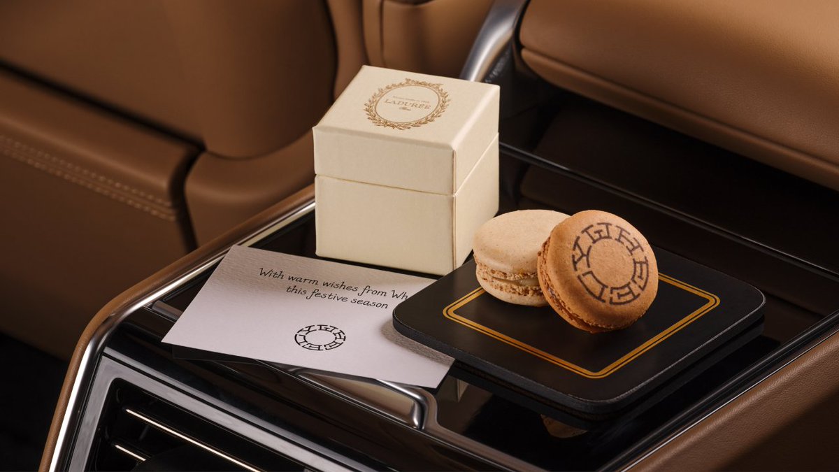 With warm wishes from Wheely this festive season, you’ll find complimentary Wheely-branded Ladurée macarons awaiting you in SUV and First journeys in London, Paris and Dubai on 20th December.