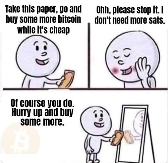 dextrade_'s tweet image. The only financial advice I trust is from the mirror 🪞✨
HODL, buy more, repeat. Make it happen on dex-trade.com! 🚀
#BitcoinAddiction #BuyMoreSats #TradeOnDexTrade