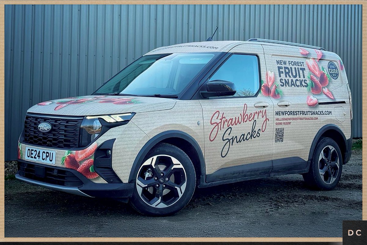 DunstarCreative's tweet image. That’s a wrap! Take a look at one of our latest projects for @newforestsnacks – a full wrap on their new vehicle. It’s a fantastic way to boost brand awareness and get noticed!
#designerwraps #wrapdesign #vehiclegraphics