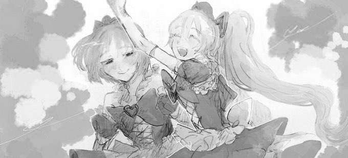 #コンパスアニメEDお絵描き

過去絵からの再掲も良いとの事だったので! 