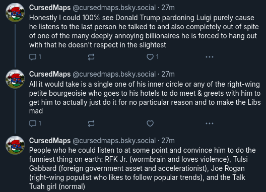 What if a Minnesotan was CursedMaps tweet media