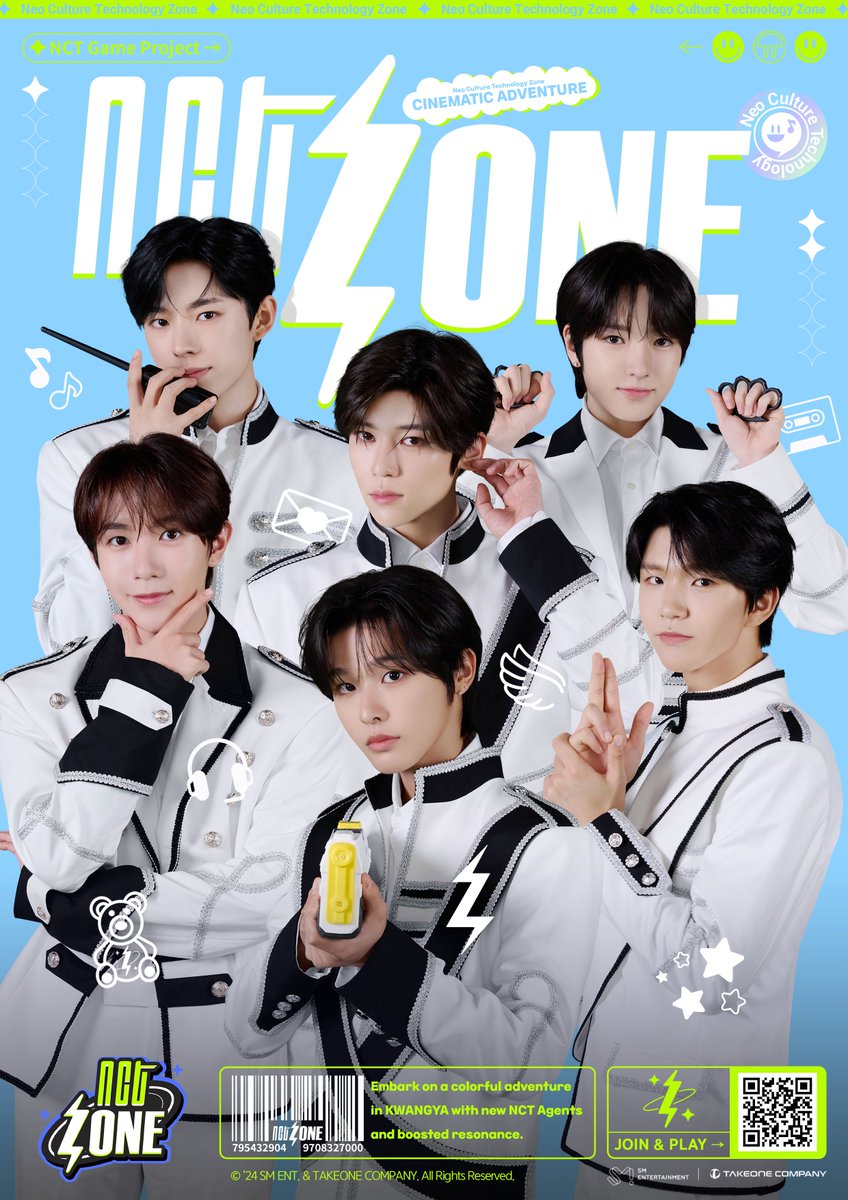 [⚡] NCT ZONE OFFICIAL POSTER #NCTWISH

🔜 2024. 12. 26 (THU)

🎮Free download 
App Store: bit.ly/46CJaMT 
Google Play: bit.ly/3QZ7fYG  

#NCTZONE #엔시티존 
#NCT_GAME_PROJECT 
#NCT #NCT127 #NCTDREAM #WayV #NCTWISH