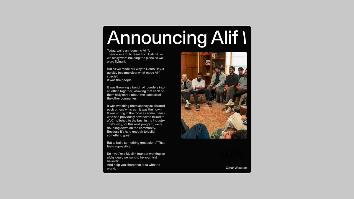 quick web + brand sprint for alif