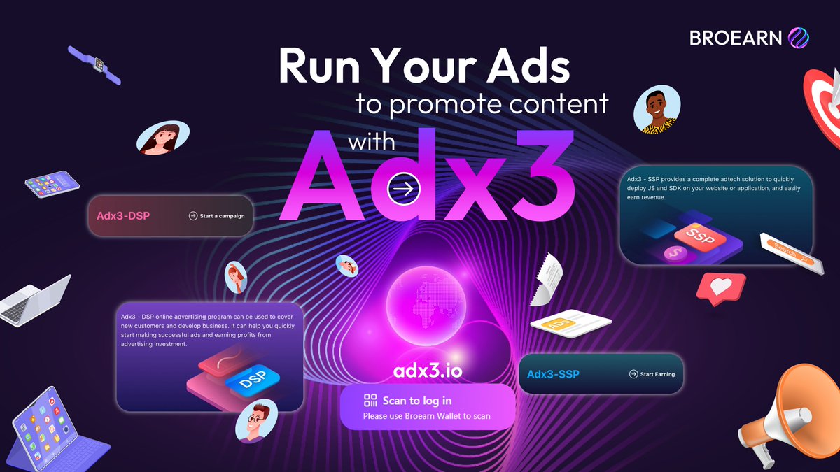 ad_exchange_3's tweet photo. 📣 Start Running Ads Today &amp; Watch Your Content Soar! 🚀
✨ Run ads now : https://t.co/vN3ddZdiyu 🎯
❤️ Like, 🔄 Share, 🗣️ RT
#advertising #web3 #blockchain #campaigns #viral #AdX3Power #adx3 #promote #business #success https://t.co/a6LaXkjNkN