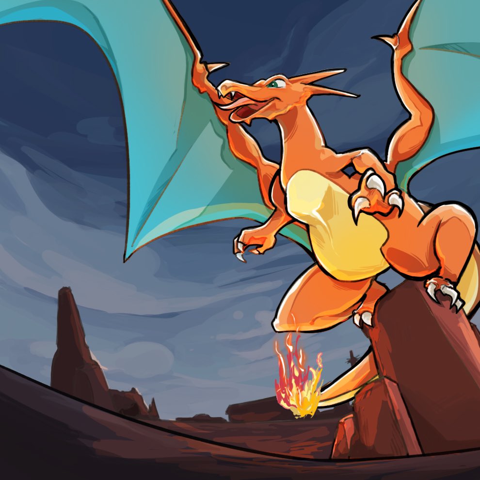 neko_____316's tweet photo. リザードン🔥🔥

#ポケモン
#ポケモンイラスト
#Pokemon https://t.co/QTiblAnf6Q