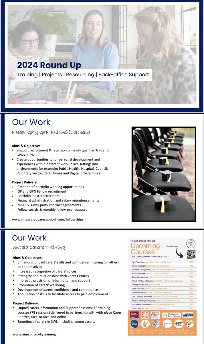 Melanie Ashdown π (@melanieashdown) on Twitter photo Round-Up of work weβve supported this year π«
<a href="/ICB_Support/">Integrated Care Support Services</a> <a href="/SurreyHeartland/">Surrey Heartlands Health and Care Partnership</a> <a href="/NHSE_WTE/">NHS England Workforce, Training and Education</a> <a href="/HINSouthLondon/">Health Innovation Network South London</a> <a href="/SWLNHS/">NHS South West London</a> <a href="/wandbc/">Wandsworth Council</a> <a href="/HfdsCouncil/">HerefordshireCouncil</a> <a href="/skillsforcare/">Skills for Care</a> <a href="/lynnecappa/">estateart</a> <a href="/SP_LDN/">London Social Prescribing π§‘</a> <a href="/_TPHC/">Transformation Partners in Health and Care</a> <a href="/MayorofLondon/">Mayor of London, Sadiq Khan</a> <a href="/BIGSouthLondon/">BIG South London</a> Round-Up of work weβve supported this year π«
<a href="/ICB_Support/">Integrated Care Support Services</a> <a href="/SurreyHeartland/">Surrey Heartlands Health and Care Partnership</a> <a href="/NHSE_WTE/">NHS England Workforce, Training and Education</a> <a href="/HINSouthLondon/">Health Innovation Network South London</a> <a href="/SWLNHS/">NHS South West London</a> <a href="/wandbc/">Wandsworth Council</a> <a href="/HfdsCouncil/">HerefordshireCouncil</a> <a href="/skillsforcare/">Skills for Care</a> <a href="/lynnecappa/">estateart</a> <a href="/SP_LDN/">London Social Prescribing π§‘</a> <a href="/_TPHC/">Transformation Partners in Health and Care</a> <a href="/MayorofLondon/">Mayor of London, Sadiq Khan</a> <a href="/BIGSouthLondon/">BIG South London</a>