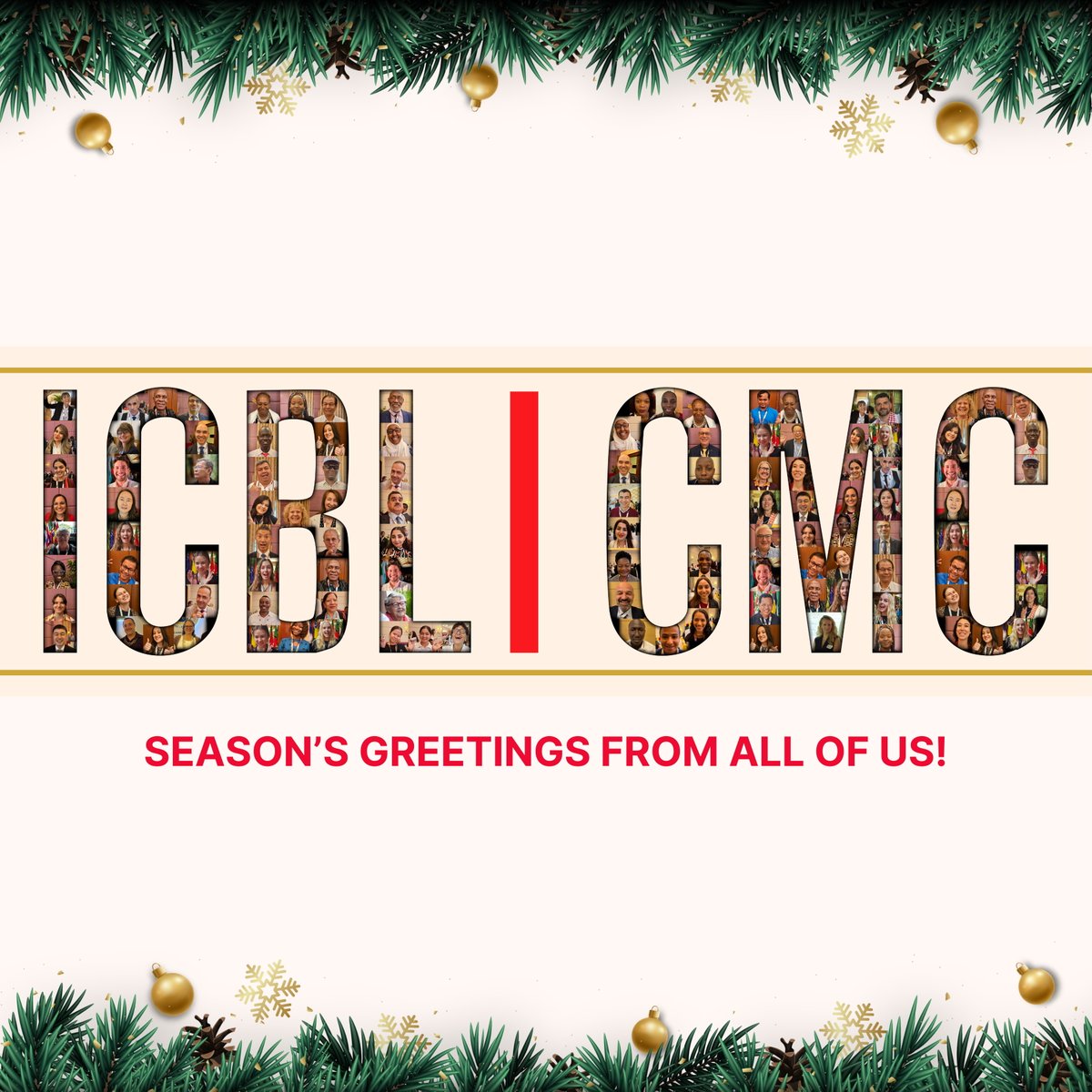Ban Cluster Bombs (@banclusterbombs) on Twitter photo Season’s Greetings from all of us at ICBL-CMC!  🎉🎉🎉
Thank you to our incredible supporters and campaigners. Here’s to a 2025 that brings us closer to a world free of landmines and cluster munitions.
#MineFreeWorld #BanClusterMunitions #HumanitarianDisarmament #ICBLCMC Season’s Greetings from all of us at ICBL-CMC!  🎉🎉🎉
Thank you to our incredible supporters and campaigners. Here’s to a 2025 that brings us closer to a world free of landmines and cluster munitions.
#MineFreeWorld #BanClusterMunitions #HumanitarianDisarmament #ICBLCMC