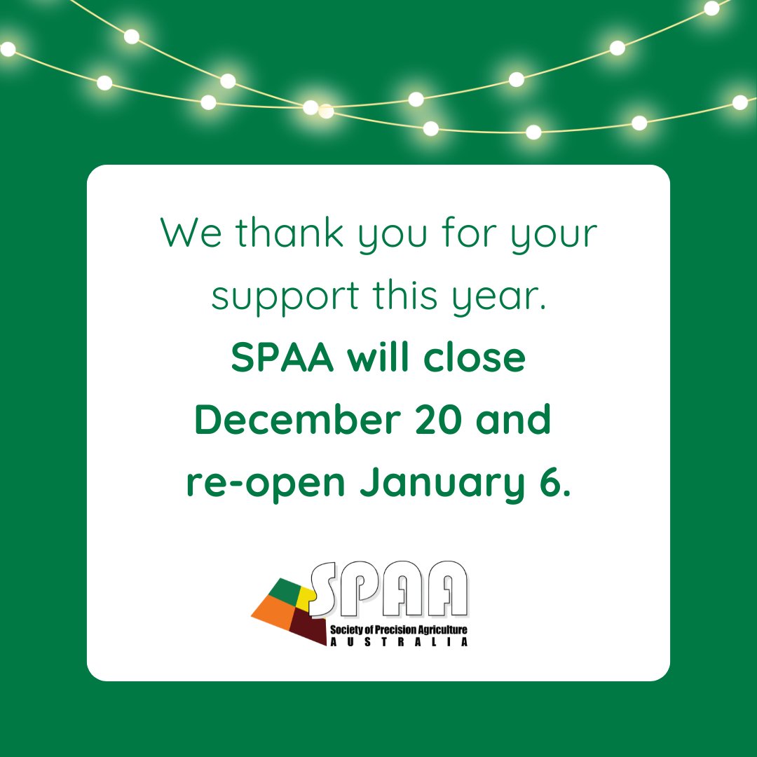 SPAA_Inc's tweet photo. The @SPAA_Inc team are taking a break over the Christmas/New Year period, closing our 'office door' this afternoon, back Mon 6 Jan.🎄Stay safe, enjoy time with friends & family. We look forward to working with & supporting you in the new year
#SPAA #FestiveSeason https://t.co/FV3strENMM