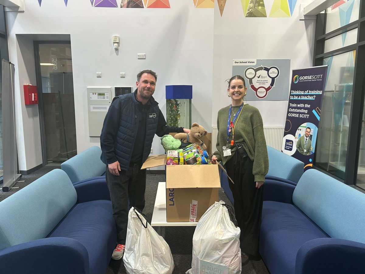 gorse_ruth's tweet image. 📢😍🥹Thank you so much to Performance Lighting @PerfLighting and Yorkshire Children&apos;s Charity @YCCharity for our amazing toy delivery! We are so grateful and know that our pupils will be so excited to choose a gift just in time for Christmas! #makethingsbetter #gifting #Kindness