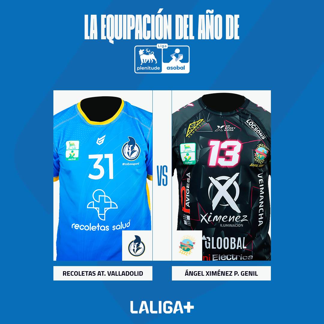 LaLigaPlus's tweet photo. La 𝑪𝒂𝒎𝒊𝒔𝒆𝒕𝒂 𝒅𝒆 𝒍𝒂 𝒕𝒆𝒎𝒑𝒐𝒓𝒂𝒅𝒂 de @ASOBAL 🎽

⚔️ Último enfrentamiento de octavos

RT 🔄 @atlvalladolid 
MG❤️ @AngelXimenezBM 

 👇 Vota por tu favorita👇 https://t.co/N5P728NZKc