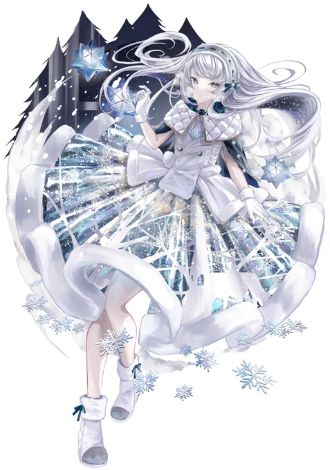 #TLに雪作品を降らせよう 