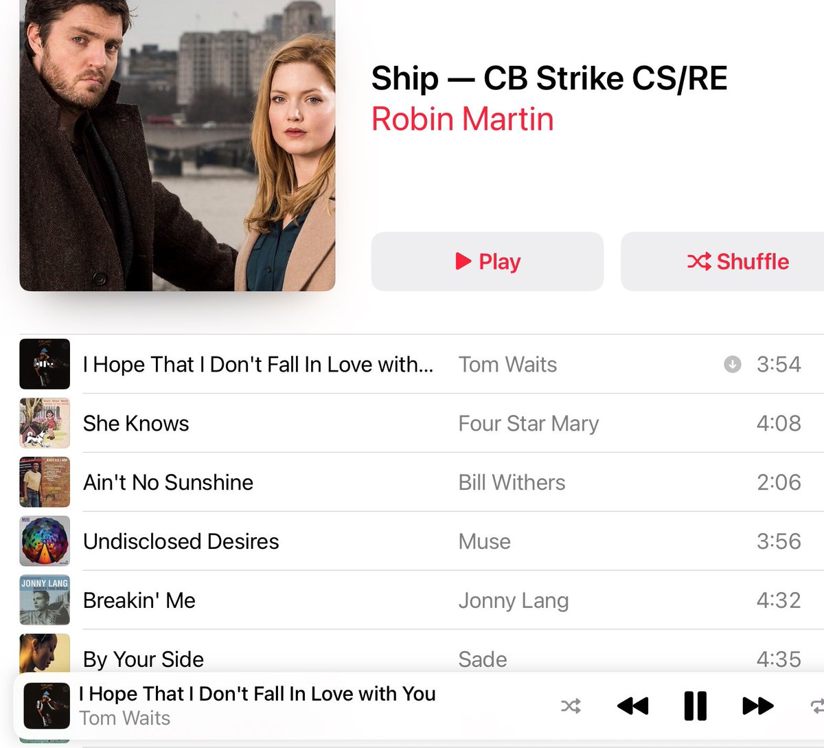 HelenStella27's tweet photo. Found this playlist someone made on Apple Music. First song is spot on! 🖤 https://t.co/l2u88KzEqj