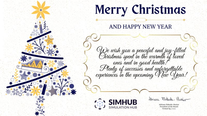 SimHub_'s tweet photo. 🎄Merry Christmas and Happy New Year!🎆
☃️Best wishes from the SimHub team! https://t.co/r8QRE4gjFz