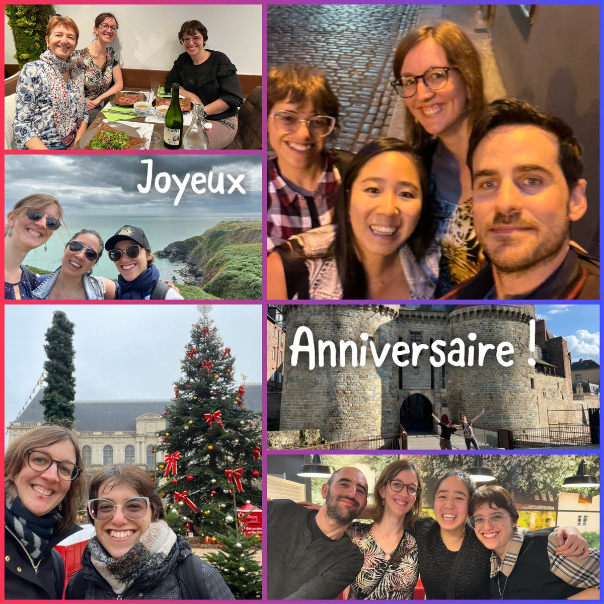 HAPPY BIRTHDAY VIP buddy <a href="/HooksPatronus/">☠️ Jessica ☠️</a>! 🥳🎉 What a year it’s been! You took a leap of faith and now you’ve got this whole new life with so many more opportunities (including to meet more often 😜)! So proud of you 🥹

(Pictures featuring <a href="/colinoeyebrows/">Hieu (She/her)🪝🦢</a> and <a href="/colinodonoghue1/">Colin o'donoghue</a> 👋🏻)