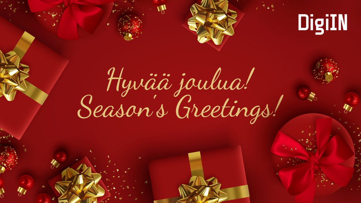 Kiitokset yhteistyöstä kuluneena vuonna. Rauhallista joulua ja hyvää uutta vuotta 2025! 
<a href="/AaltoUniversity/">Aalto University</a> <a href="/helsinkiuni/">University of Helsinki</a> <a href="/Akatemia_STN/">Strateginen tutkimus</a> <a href="/uniofjyvaskyla/">University of Jyväskylä</a> <a href="/laureauas/">Laurea-ammattikorkeakoulu</a> <a href="/Ikainstituutti/">Ikäinstituutti</a> 

👉 digiin.fi