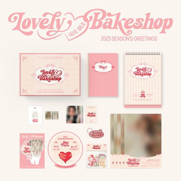 daesangdistrict's tweet photo. [PHGO] #PHGO | #DaesangDistrictGO 

✨(G)I-DLE #2025SEASONSGREETINGS [#LovelyBakeshop] (AppMu, Soundwave, Withmuu, Cubee Store)

🌷2100

Cutoff: 1/22
DOP: 1/31

To order: https://t.co/GtKxvzGhar

#Gidle #Neverland #Miyeon #Minnie #Soyeon #Yuqui #Shuhua https://t.co/OZEf9D53xu