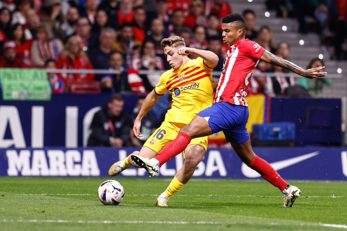 MD | برشلونة - أتلتيكو مدريد.. مباراة بين أقوى خط هجوم في الليغا: برشلونة (50) وأقوى خط دفاع: أتلتيكو (11).