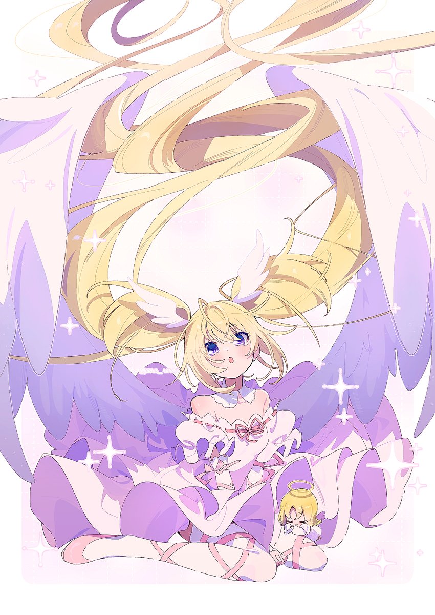 paru_rariri's tweet photo. 今年1番伸びた絵です
沢山見てくださってありがとうございました👼🙏✨ https://t.co/3SIlHsTBQP