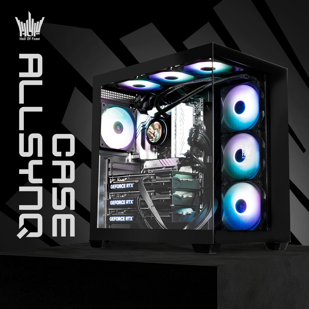 GALAXHQ's tweet photo. There’s always room for greater power.
ALLSYNQ PC Case: https://t.co/o80f2N3qkc
#GALAX #HallOfFame #ALLSYNQ #HOFControlBox #XtremeTunerApp #GamingWithWirelessCustomization https://t.co/jjn2wqwaeF