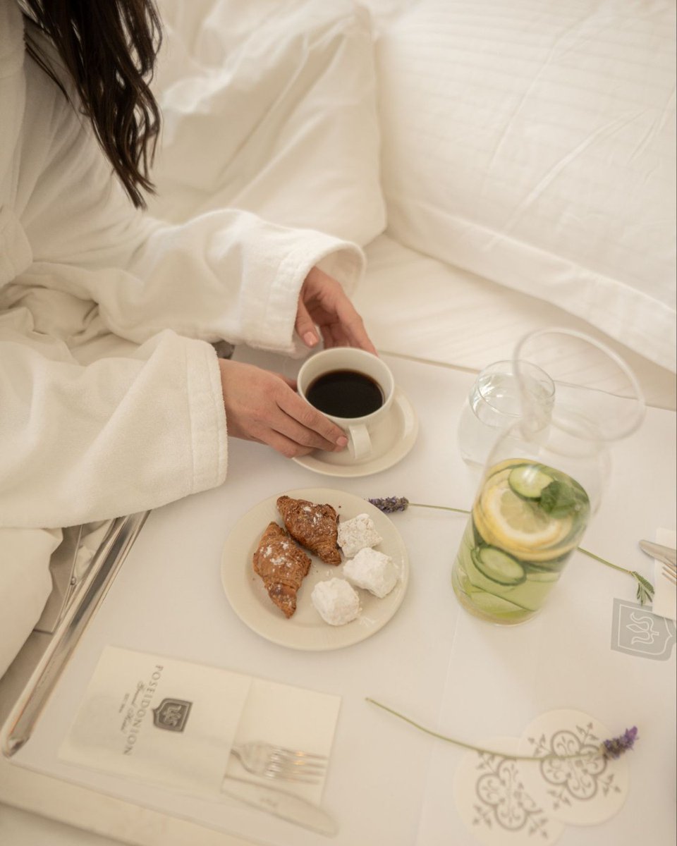Poseidonion's tweet photo. Picture starting your morning at the Poseidonion Grand Hotel with breakfast in bed—a tray of warm pastries and a steaming cup of coffee to greet the day. Awaiting the moment we welcome you back.

#Poseidonion #Spetses #hotel #hospitality #historichotel #greece https://t.co/fh342t1eL6