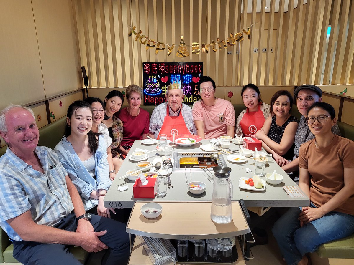 Very grateful to be invited to the statistics and quantitative genetics group for the end of year celebration and a small surprise birthday celebration