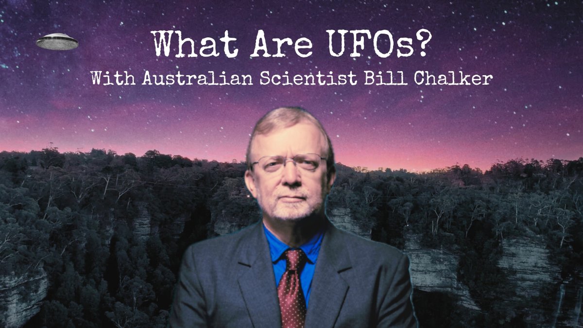 TheUFOzzie's tweet photo. Australian scientist Bill Chalker has been investigating and researching UFOs for 60 years. He’s worked with John Mack, J Allen Hynek and Budd Hopkins. In my interview with Bill, we discuss UFO angel hair, physical evidence and the psychic connection. Watch it here https://t.co/aNKqtEYnle via @YouTube