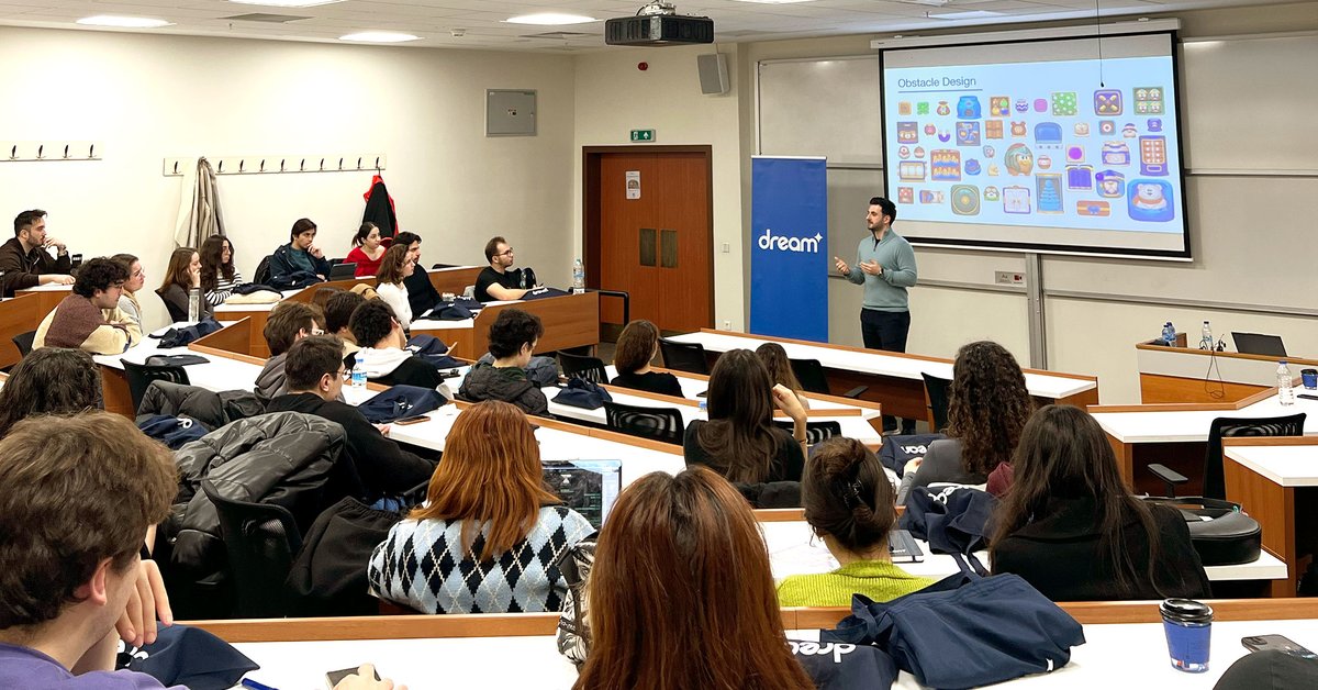 Special thanks to the IEEE Koç University Student Branch for welcoming our product team this week. We spent time engaging with the students and sharing insights on our games. We're excited for the next one!