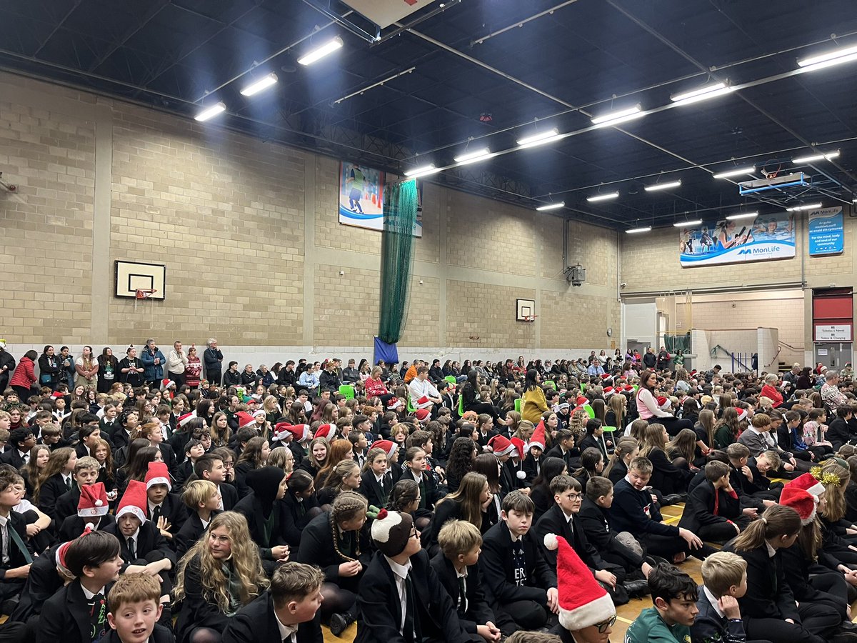 What a lovely start to our final assembly on secondary site