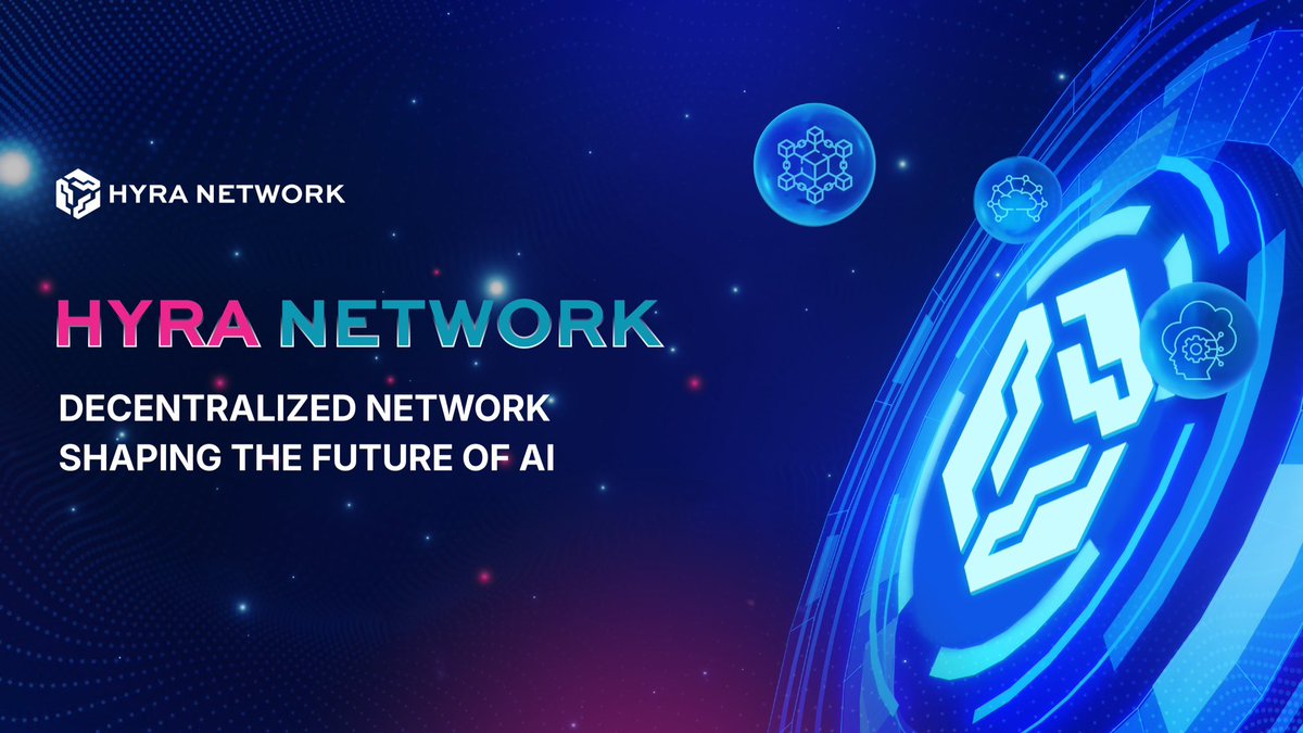 hyranetwork's tweet photo. 🌐 Hyra Network: Redefining AI Through Decentralization

🚀 What is Hyra Network?

Hyra Network is a Layer 3 blockchain platform designed to revolutionize AI hardware infrastructure by creating a decentralized, scalable, and equitable ecosystem for data processing.

🔑 Core Highlights

🌍 Decentralized Infrastructure: Taps into the power of billions of edge devices like smartphones, IoT sensors, and EVs, unlocking vast computational potential.

💡 AI Democratization: Empowers users and organizations by providing affordable and accessible computing power, supporting next-gen AI applications.

⚙️ Efficient & Scalable: Alleviates strain on centralized systems by harnessing distributed resources, fostering a more inclusive AI landscape.

🛠 Why It Matters

Hyra Network is reshaping the future of AI hardware by bridging gaps in computational resources. It offers a reward system for contributors who share unused device capacity, making AI accessible to everyone and driving innovation at the edge.

Join Hyra Network as we move closer to a decentralized, AI-driven future! 🌟 

#Blockchain #AI #Decentralization #HyraNetwork #HyraTek