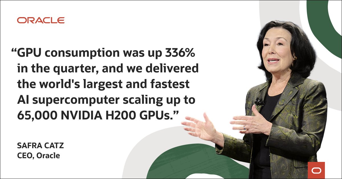 NewallMark's tweet photo. Develop, customize, and deploy #AI with leading performance, scale, and cost efficiency on OCI: https://t.co/UKaiEDwd6r https://t.co/FsPDWFXnAW