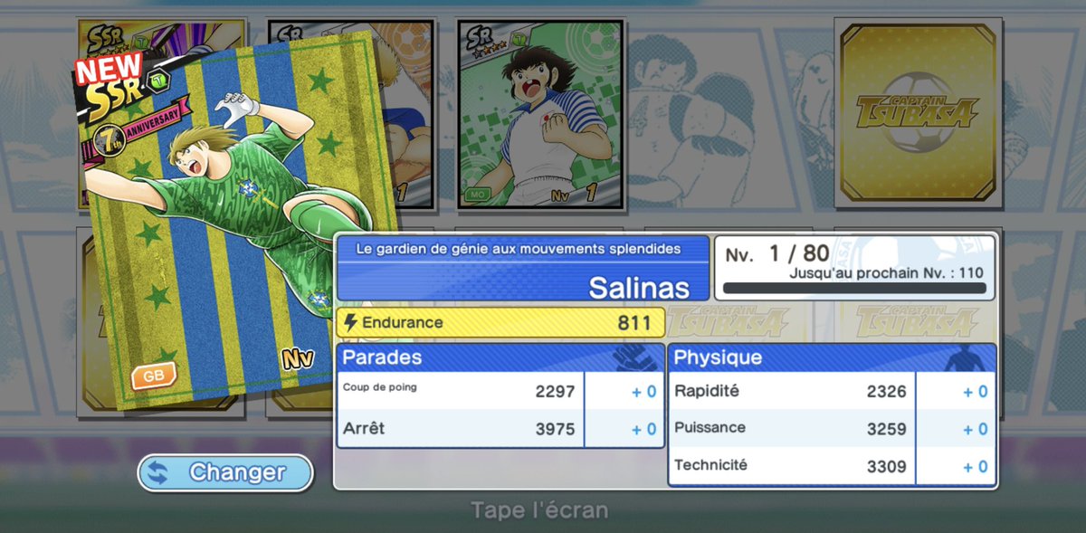 GeminiSendo's tweet photo. C’est bon, c’est bouclé 🇧🇷 😌

#CaptainTsubasaDreamTeam https://t.co/akKUmstzhA