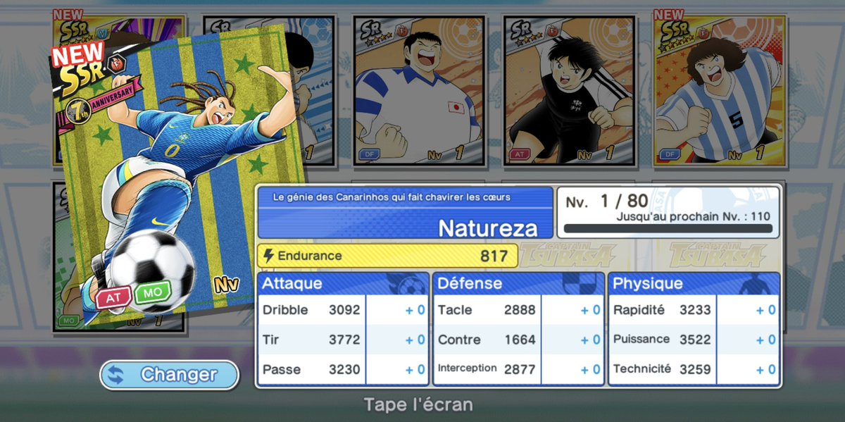 GeminiSendo's tweet photo. C’est bon, c’est bouclé 🇧🇷 😌

#CaptainTsubasaDreamTeam https://t.co/akKUmstzhA