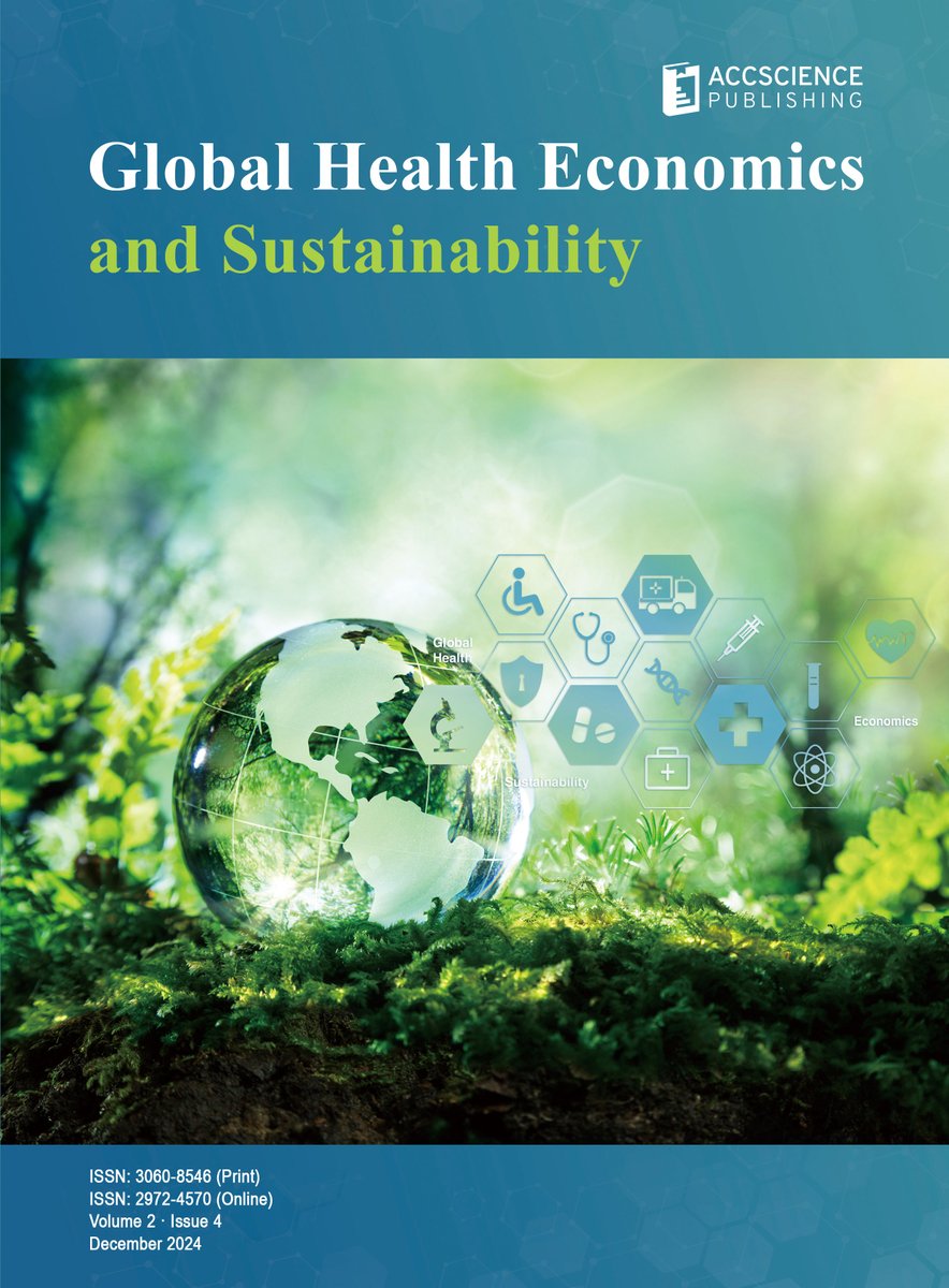 GHES_ASP's tweet image. 📢 Global Health Economics and Sustainability Volume 2 Issue 4 is now online!
📜 All papers are open access, welcome to read!
✨ Access link: accscience.com/journal/GHES/2…