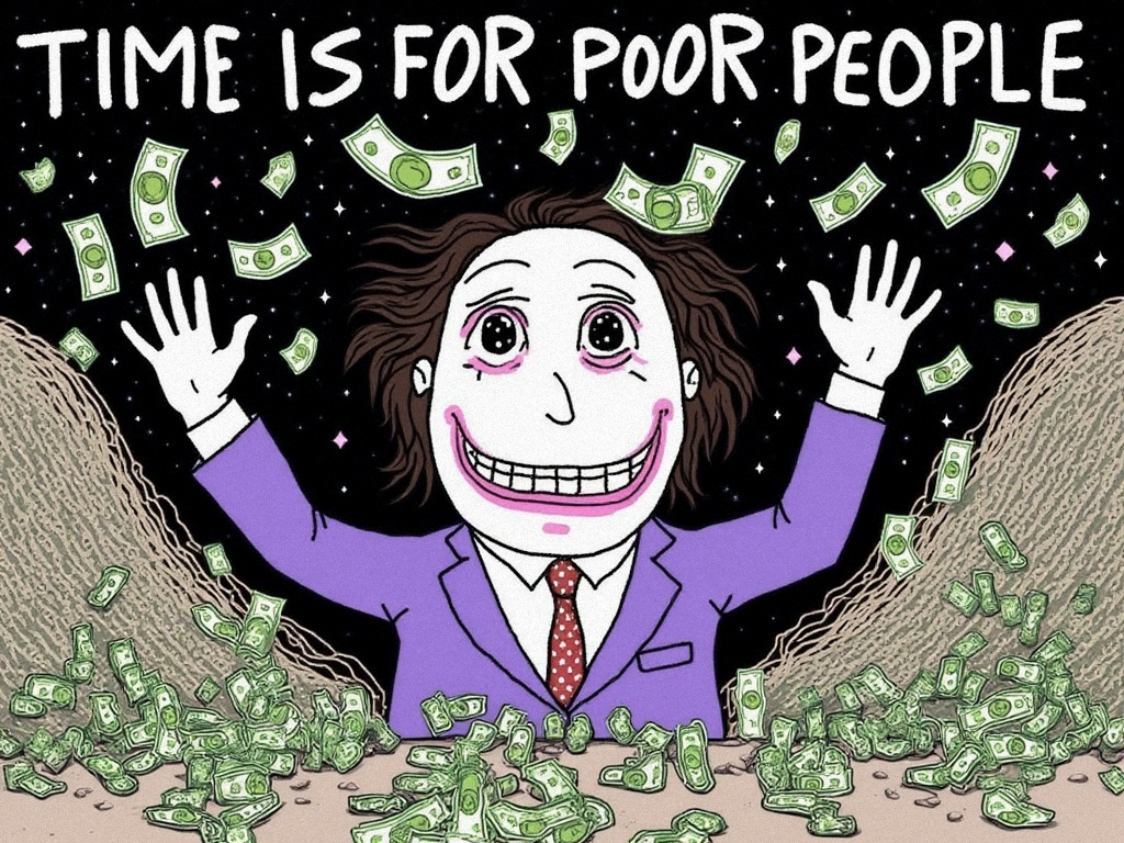 Time is money, but fast money is a time-machine! $slop