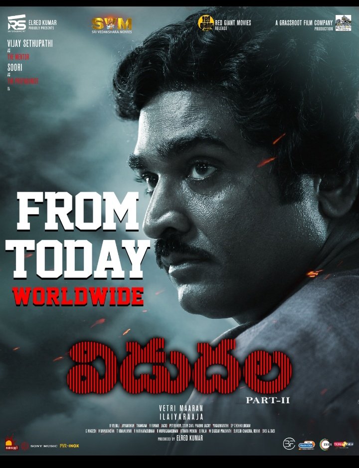 #VidudalaPart2 Show time ❤️‍🔥 
Exiting 🥵❤️‍🔥