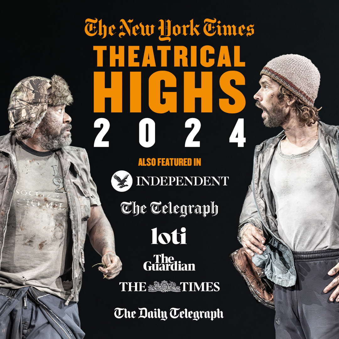 #GodotWestEnd has been featured in the New York Times' Theatrical Highs of 2024 🧡
Final tickets remaining 👉 waitingforgodotplay.com