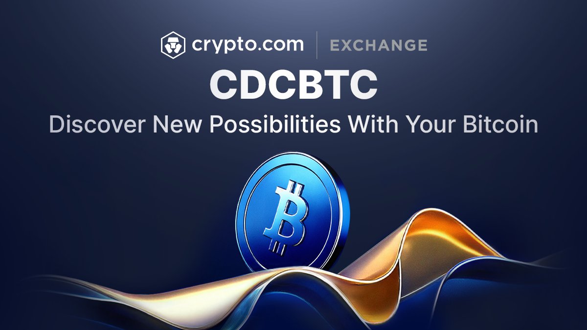 Discover new possibilities with your bitcoin 🟠✨ 🆕 https://t.co/8x0UJOCnzF  Wrapped Bitcoin (CDCBTC) is now available on the https://t.co/8x0UJOCnzF  Exchange 🏦 Backed 1:1 with BTC held in secure custody ⛓️ Participate in  DeFi