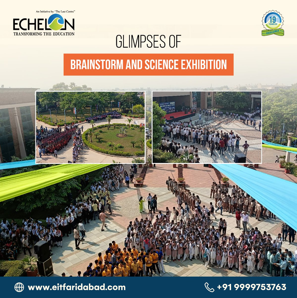 echeloncollege's tweet image. Brainstorm &amp;amp; Science Exhibition 2024 || Echelon Institute of Technology || Science Fest.

Snapshots from 19th October at Echelon Institute of Technology, the excitement and energy at Brainstorm and Science Exhibition 2024 were truly commendable! 

#Brainstorm2024