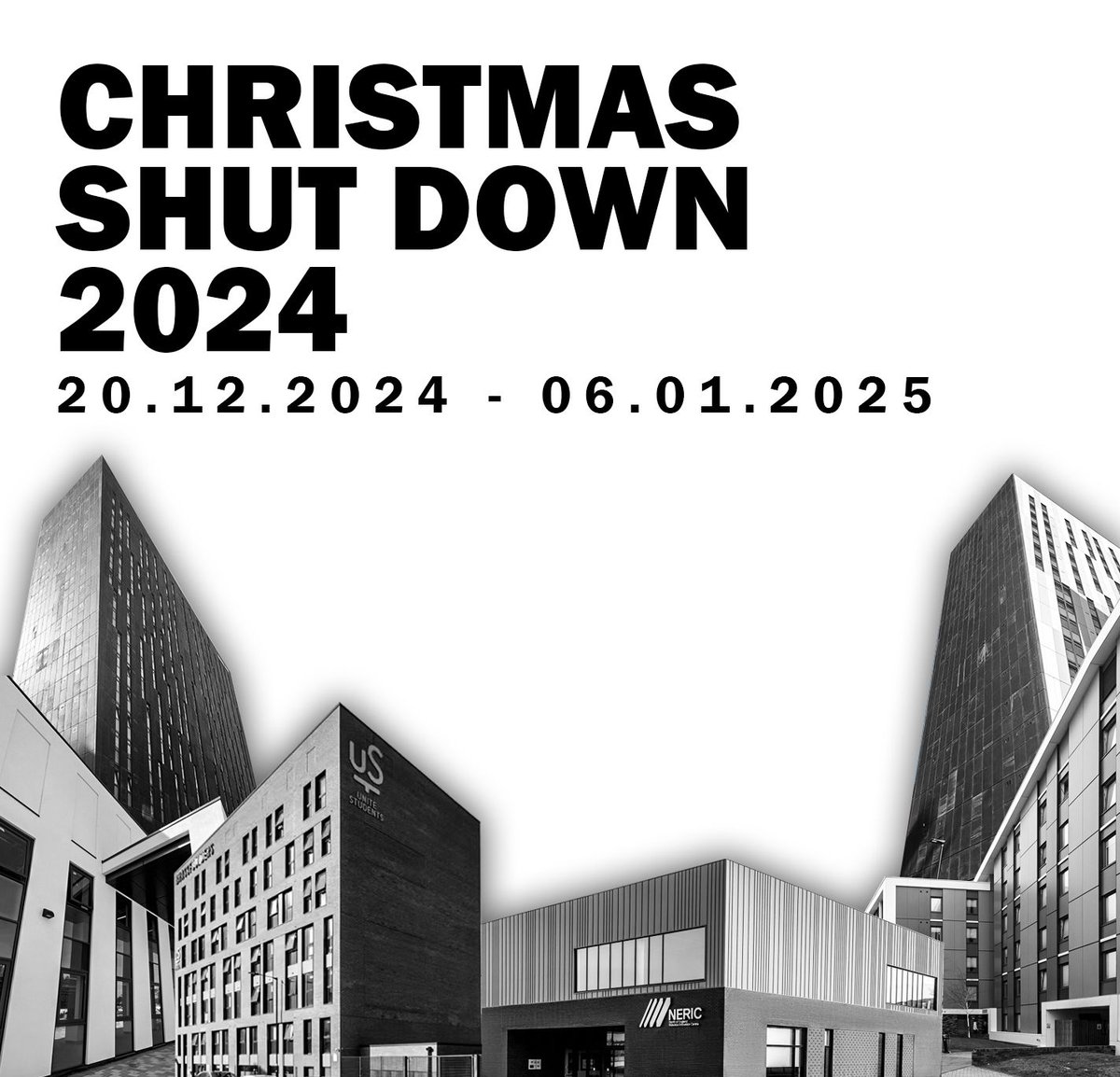 We'll be closing our offices at 1pm this afternoon for the Christmas break, and returning on the 6th of January. 

Wishing everyone a very Merry Christmas and a Happy New Year! 🎅