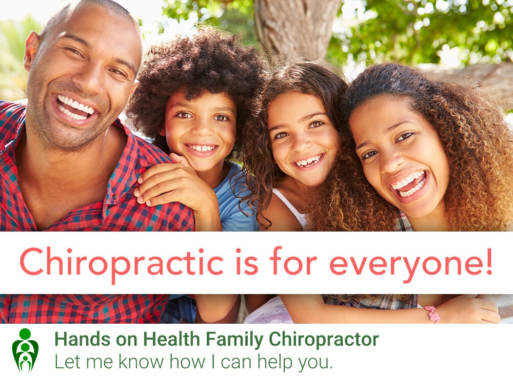 HandsonHealth's tweet image. Come ask how #WHY #chiropractic is for everyone.