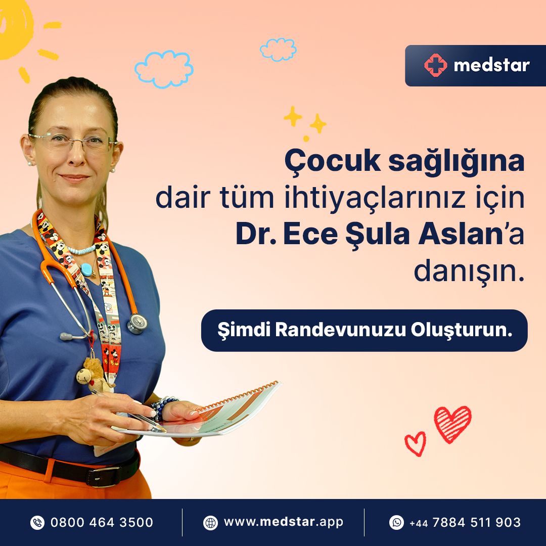 Meet the caring hands of Dr. Ece Sule Aslan, our doctor with a special interest in paediatry. Providing compassionate care for your little ones.

Link: buff.ly/46N8KyL

#paediatry #londonpaediatrician #childrenshealth #medstar