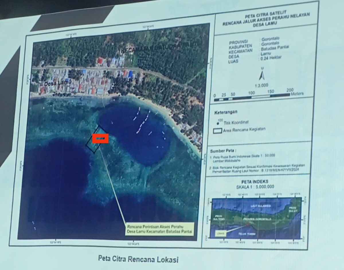sofrantuna's tweet image. Rabu 17/12/24, Sofran Luhkan Kab. Gorontalo Mengikuti Sosialisasi Pengerukan Alur Akses Perahu Nelayan oleh Pemdes Lamu Kec. batudaa Pantai DLHK Prov. Gorontalo dan konsultan. Dimensi 40x12x1.5 m. 
#GiatLuhkanSatminkalBitung
#Luhlapor
#Aktivitas
@bpppbitung 
@pusluh_bppsdm