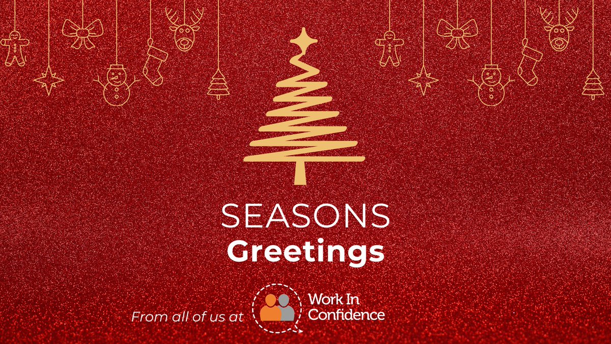 InConfidence's tweet image. We would like to wish everyone a safe and restful holiday from all of us at WorkInConfidence.

Our services are available throughout the holiday period.

#SpeakUp #AnonymousReporting