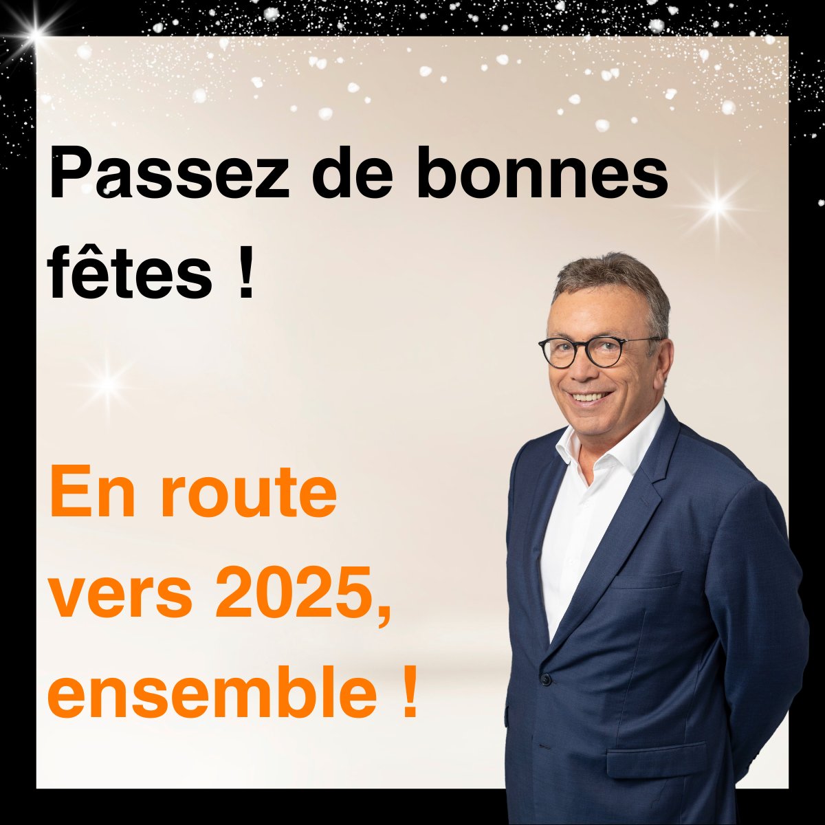 Excellentes fêtes de fin d’année ! 

Merci à nos équipes Orange, à nos clients et partenaires pour leur confiance. Ensemble, cap sur 2025 avec ambition et innovation !