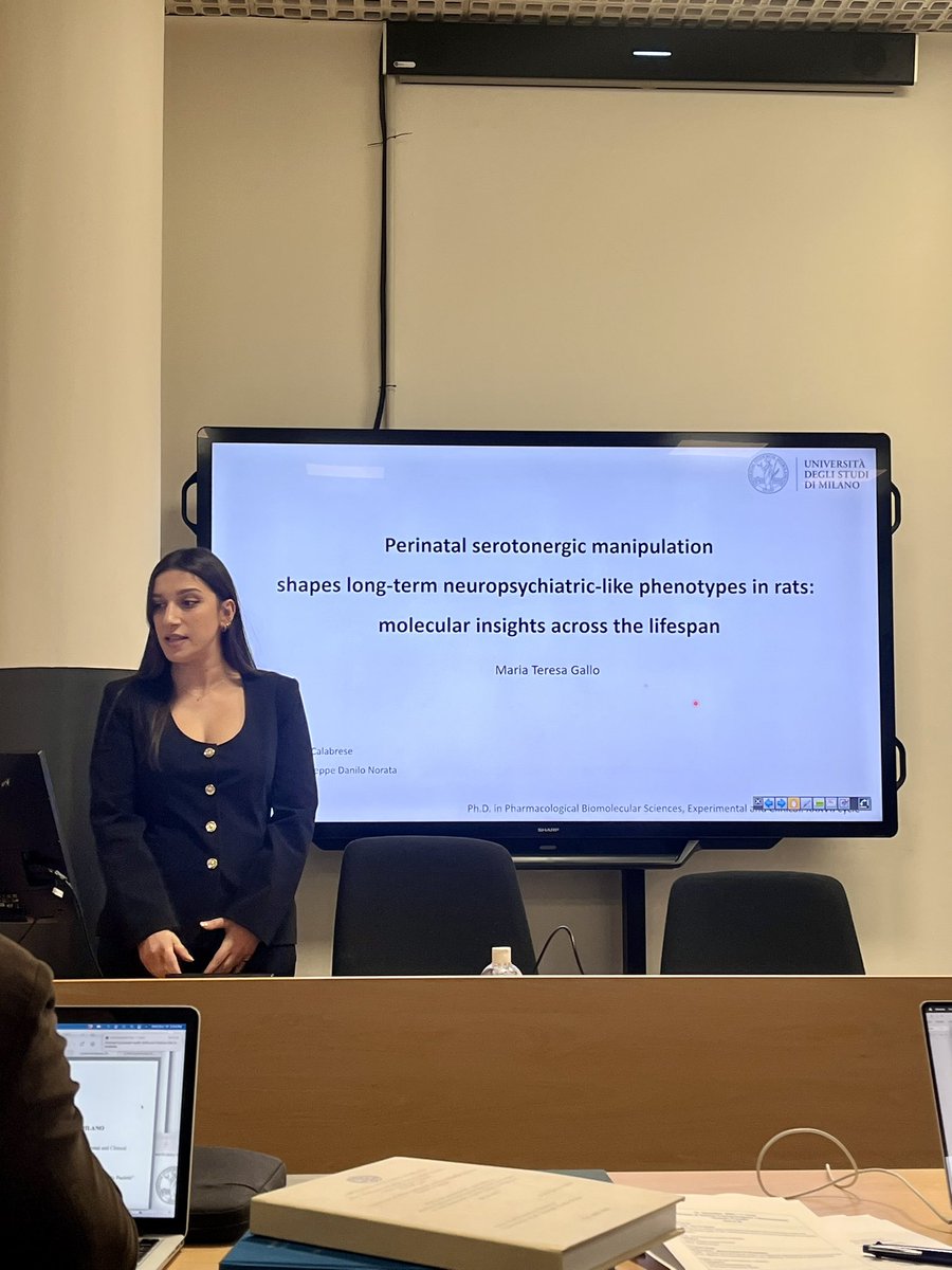 Congratulations to our <a href="/merygallo_/">Maria Teresa Gallo</a> for her successful PhD defence 💫 !! BRAVA