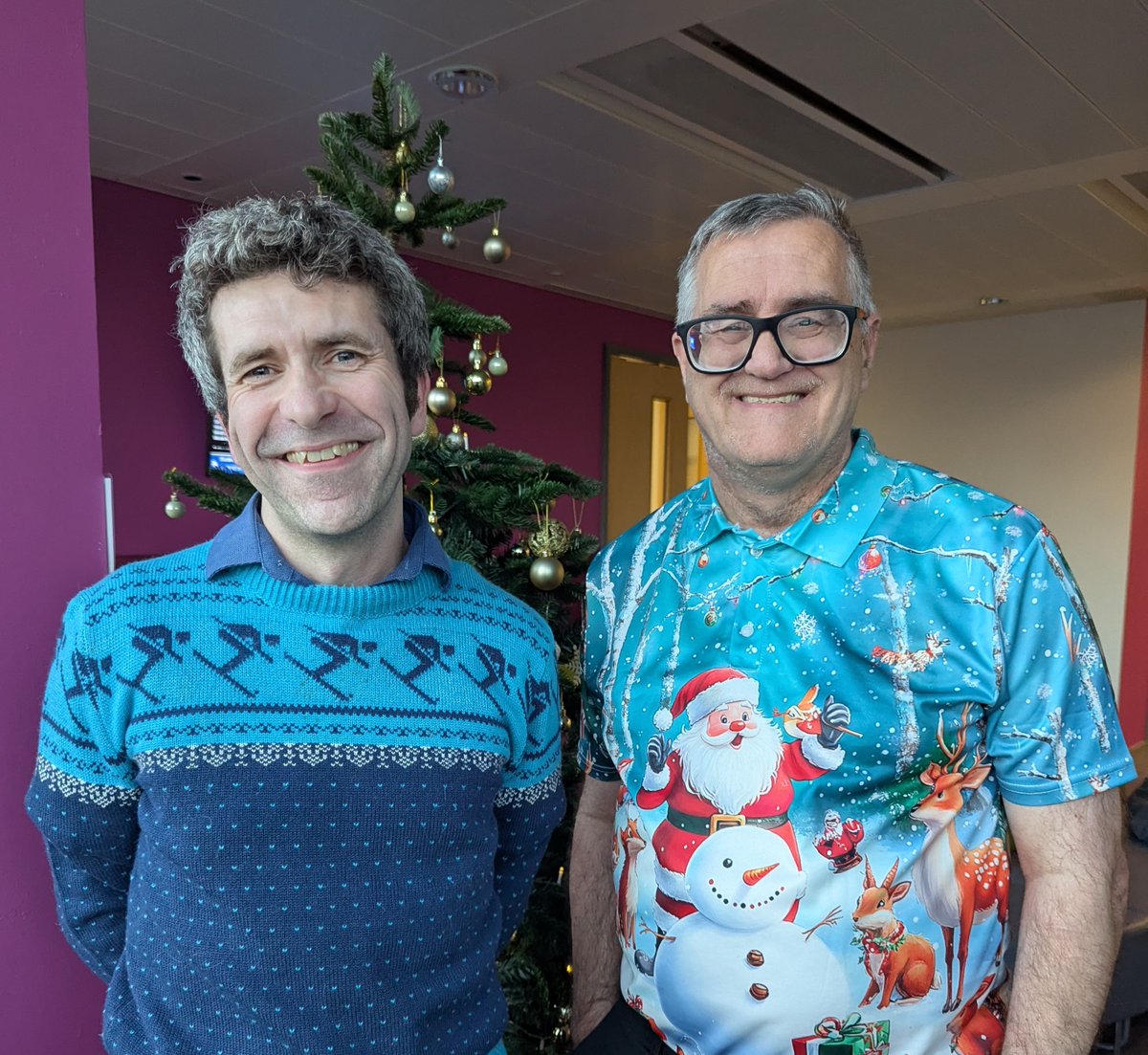 StrokeAssocScotland (@strokescotland) on Twitter photo Chris White (right) is on top form after bouncing back from a stroke in April thanks to superb care from <a href="/DrTerryQuinn/">Dr Terry Quinn💙</a> (left) <a href="/UofGSCMH/">UofG SCMH</a> and stroke team at Glasgow Royal Infirmary <a href="/NHSGGC/">NHS Greater Glasgow and Clyde</a>. Chris has returned to work <a href="/MHFScot/">Mental Health Foundation Scotland</a> and looks forward to 2025! Merry Christmas one and all! Chris White (right) is on top form after bouncing back from a stroke in April thanks to superb care from <a href="/DrTerryQuinn/">Dr Terry Quinn💙</a> (left) <a href="/UofGSCMH/">UofG SCMH</a> and stroke team at Glasgow Royal Infirmary <a href="/NHSGGC/">NHS Greater Glasgow and Clyde</a>. Chris has returned to work <a href="/MHFScot/">Mental Health Foundation Scotland</a> and looks forward to 2025! Merry Christmas one and all!