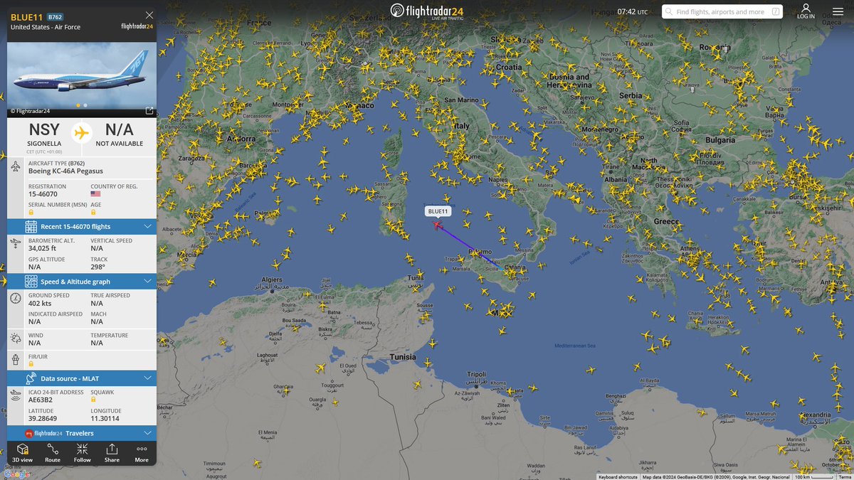 AIYeyENGDdJkjTr's tweet photo. Dec. 20, 2024
#Naval Air Station Sigonella #McGuire Air Force Base, New Jersey 
#BLUE11 #AE63B2 USAF KC-46A Pegasus 

#Rota Naval Air Station #McGuire Air Force Base, New Jersey 
#BLUE01 #AE63BC USAF KC-46A Pegasus https://t.co/TXD0AlQ3kd