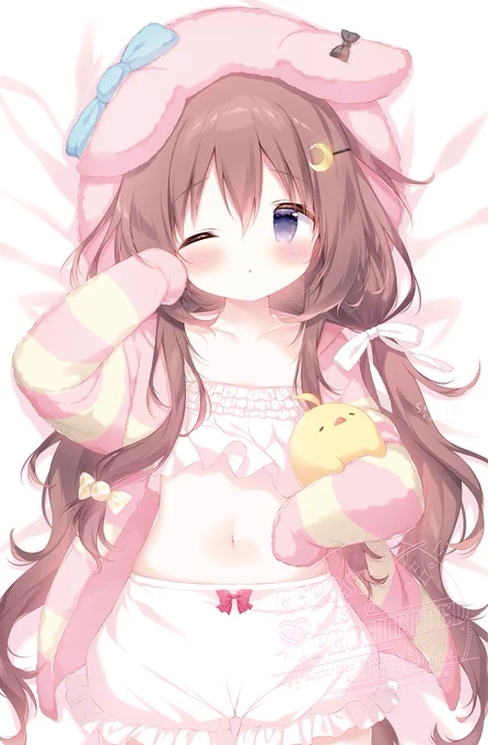 ねむねむ文月ちゃん#アズールレーン 