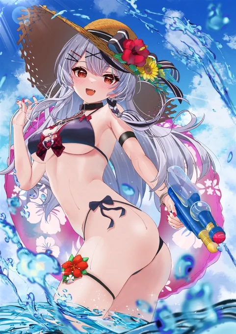 こちら「沙花叉クロヱB2タペストリー【C104】」の再販予約が開始しました!ご購入希望の方はこちらからどうぞ～ 