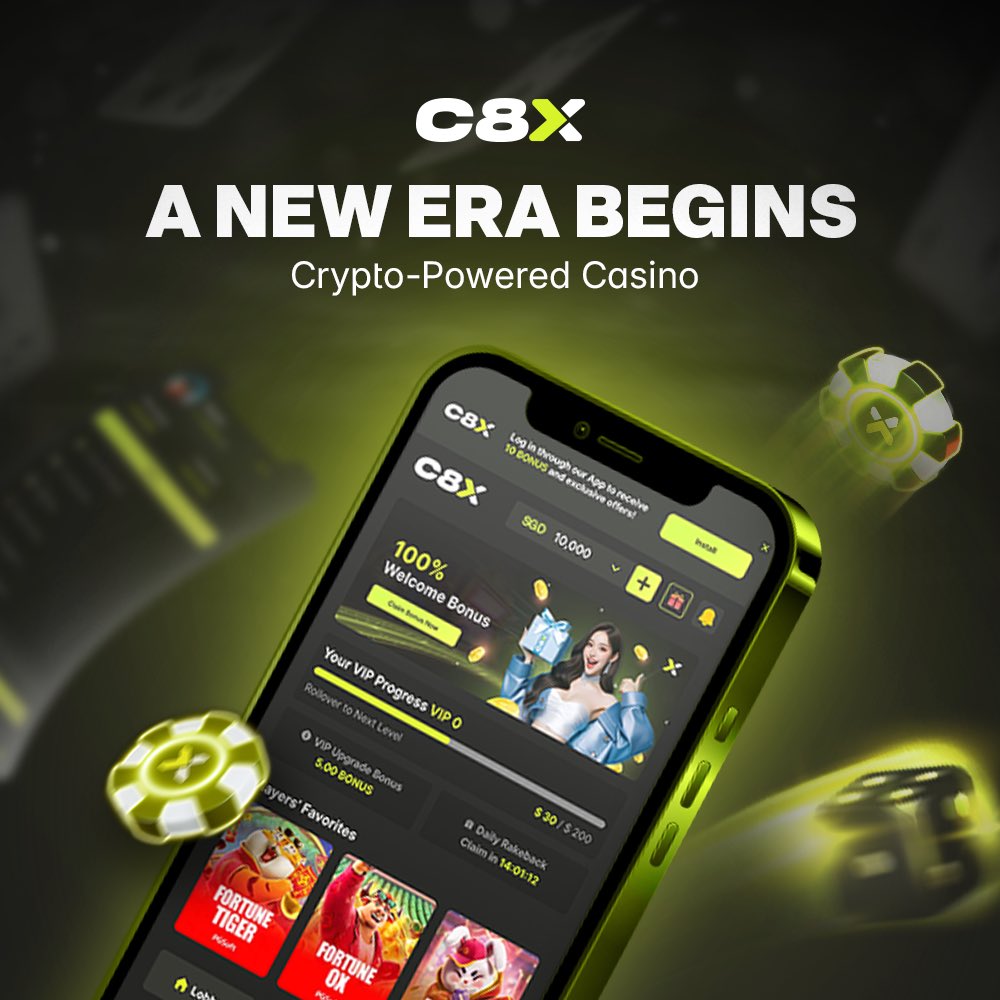 C8X109062's tweet photo. Welcome to C8X, where dreams turn into jackpots and every spin could be a win! 🎰✨

💰Deposit $50 or more after you register, and earn up to 400% Bonus!

🔗 Are you ready to ace your luck? 🍀♠️

https://t.co/2tdYkyEiSH

#C8X #casino #slots #jackpot #win #bonus https://t.co/61a1rwPVXe